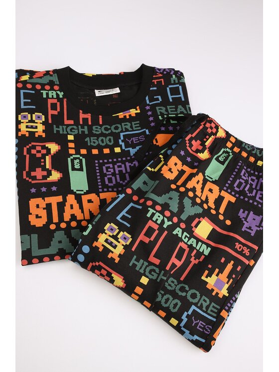 Coccodrillo Coccodrillo Piżama ZC4448102PJS-022 Kolorowy Regular Fit