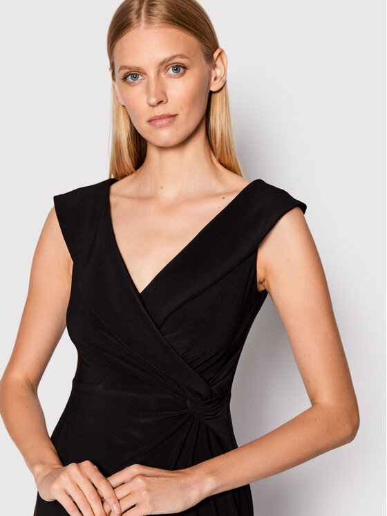 LAUREN RALPH LAUREN Lauren Ralph Lauren Večernja haljina 253863940001 Crna Slim Fit