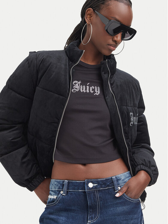 Juicy Couture Juicy Couture Zimní bunda JCOGL226552 Černá Regular Fit