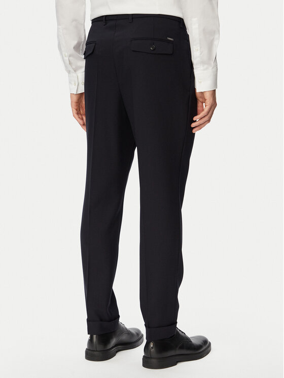 BOSS BOSS Штани з тканини 50567532 Cиній Regular Fit