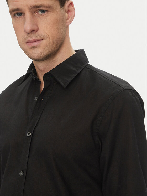JOOP! Jeans JOOP! Jeans Marškiniai 15 JJSH-92Hanson2K-W 30045977 Juoda Regular Fit