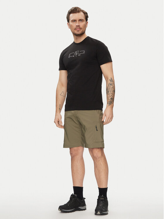 Columbia Columbia Kratke hlače iz tkanine Silver Ridge™ Utility Cargo Short 2030744 Khaki Straight Leg