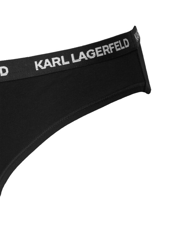 KARL LAGERFELD KARL LAGERFELD Set bikini gaćica﻿ B1W47033 Crna