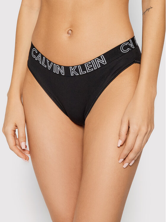 Calvin Klein Underwear Klasične Spodnje Hlačke Ultimate 000QD3637E Črna