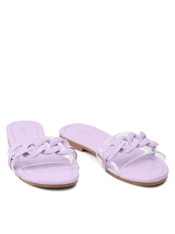 DeeZee DeeZee Pantoletten LS5712-03 Violett