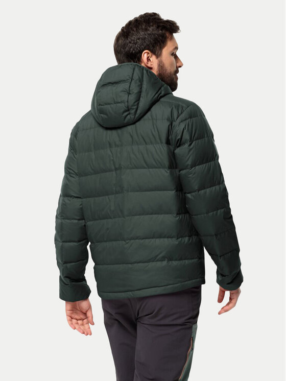 Jack Wolfskin Jack Wolfskin Pūkinė striukė Ather Down 1207671 Žalia Regular Fit