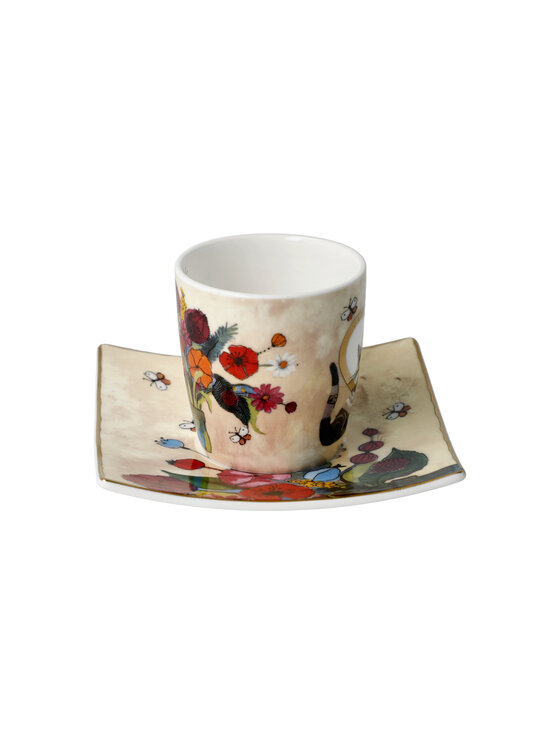 Goebel Goebel Filiżanka do espresso R. Wachtmeister - Innamorato Beżowy