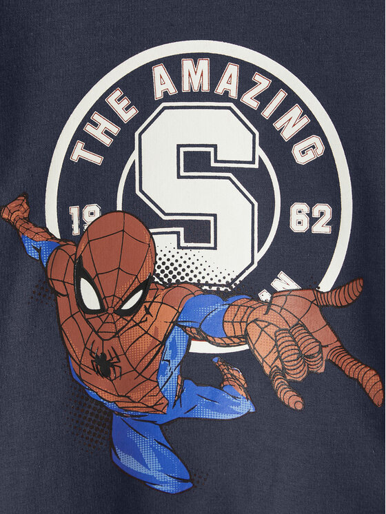 NAME IT NAME IT Majica dugih rukava SPIDER-MAN 13210737 Tamnoplava Regular Fit