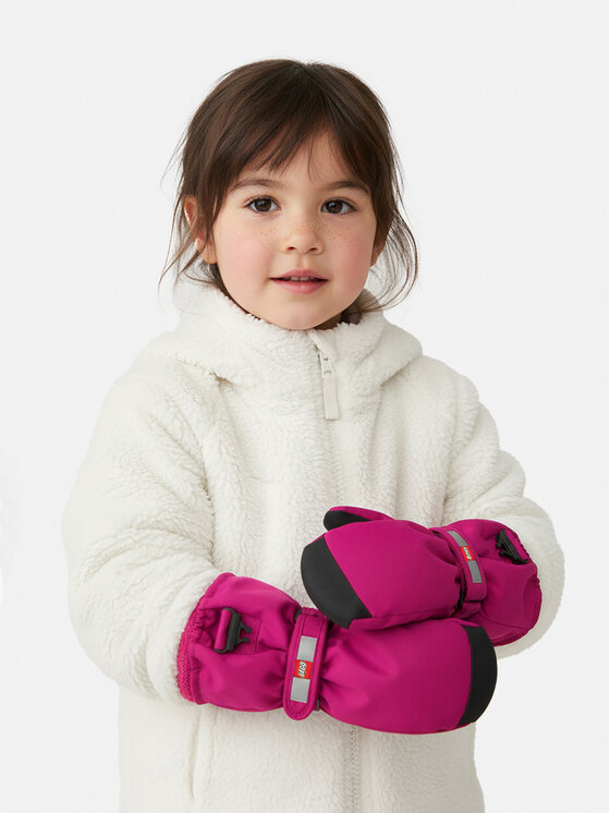 LEGO LEGO Guanti da sci Lwatlin 706 22870 Rosa
