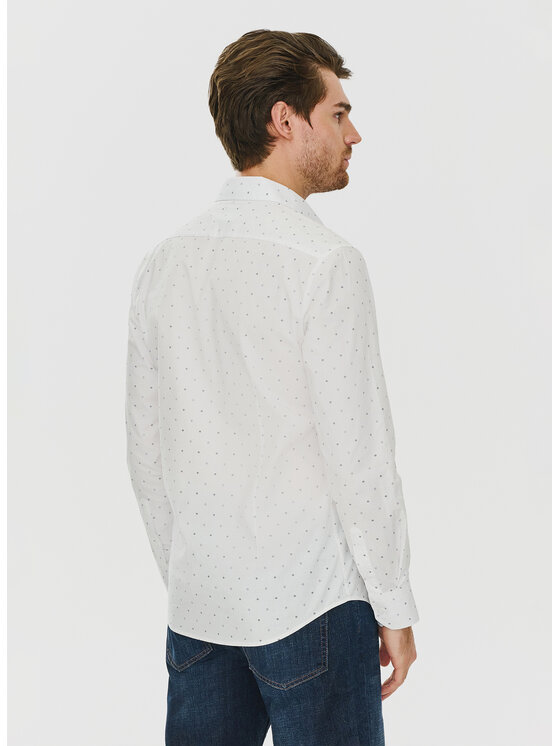 Pako Lorente Pako Lorente Koszula P24SF-1X-022 Biały Slim Fit