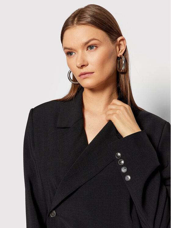 Herskind Herskind Sakko Lillith 4205519 Schwarz Regular Fit
