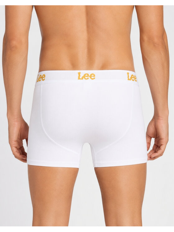 Lee Lee Bokserki Harkins 3 Pack Trunks Cotton Rich Comfort Stretch Czarny