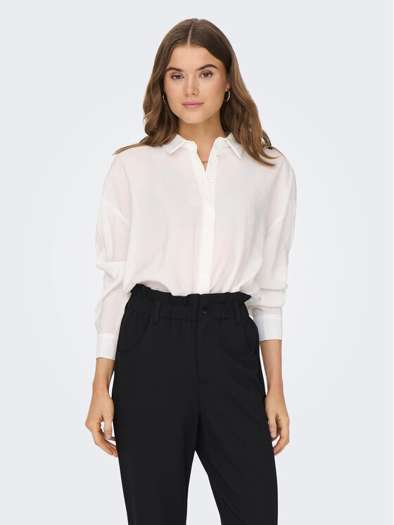 ONLY ONLY Cămașă Iris 15284994 Alb Regular Fit