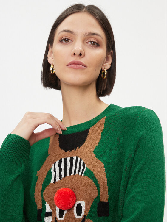 ONLY ONLY Maglione 15302956 Verde Regular Fit