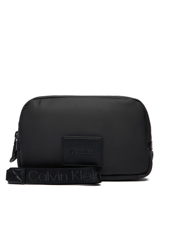 Calvin Klein Calvin Klein Geantă crossover Puffer Utility Zip Puch LV04D1114G Negru