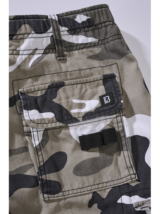 Brandit Brandit Spodnie materiałowe 1016.15 Szary Slim Fit