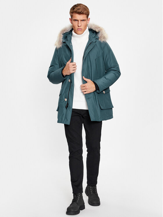 Woolrich Woolrich Μπουφάν πουπουλένιο Arctic CFWOOU0482MRUT0001 Μπλε Regular Fit