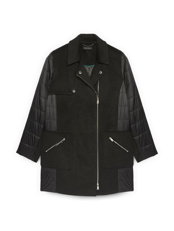 Fiorella Rubino Fiorella Rubino Cappotto 0222T000323N033 Nero A-Line Fit