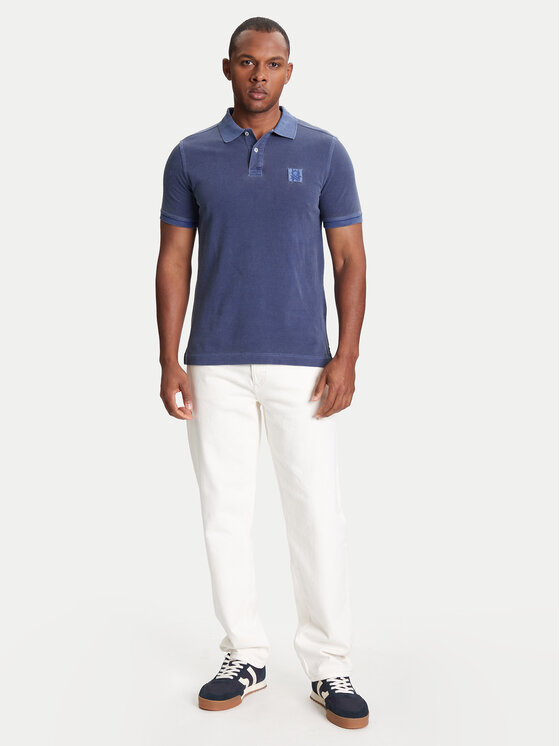 United Colors Of Benetton United Colors Of Benetton Polokošile 3089U302D Modrá Regular Fit