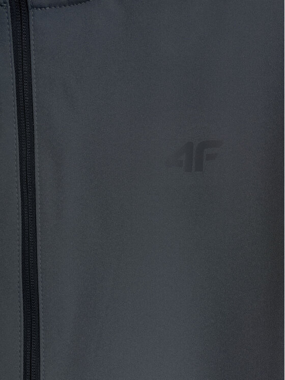 4F 4F Kurtka przejściowa URBAN COMMUTER Szary ciemny Regular Fit