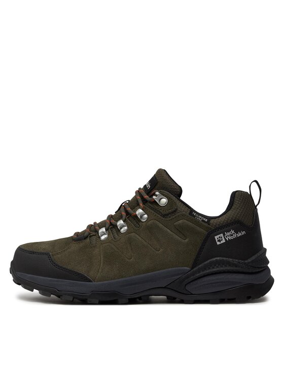 Jack Wolfskin Jack Wolfskin Trekking Refugio Texapore Low M 4049851 Zelena