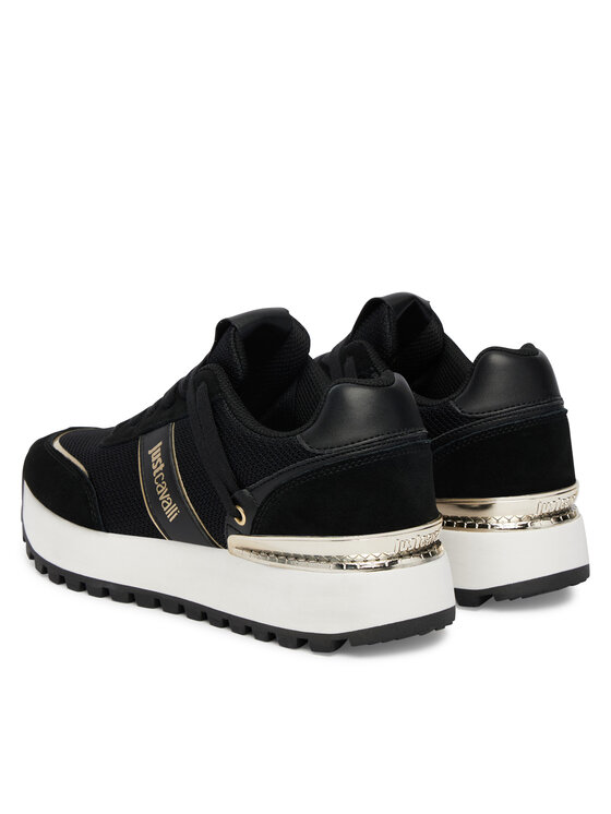 Just Cavalli Just Cavalli Sportcipők 80RA3SJ1 ZSE48 Fekete