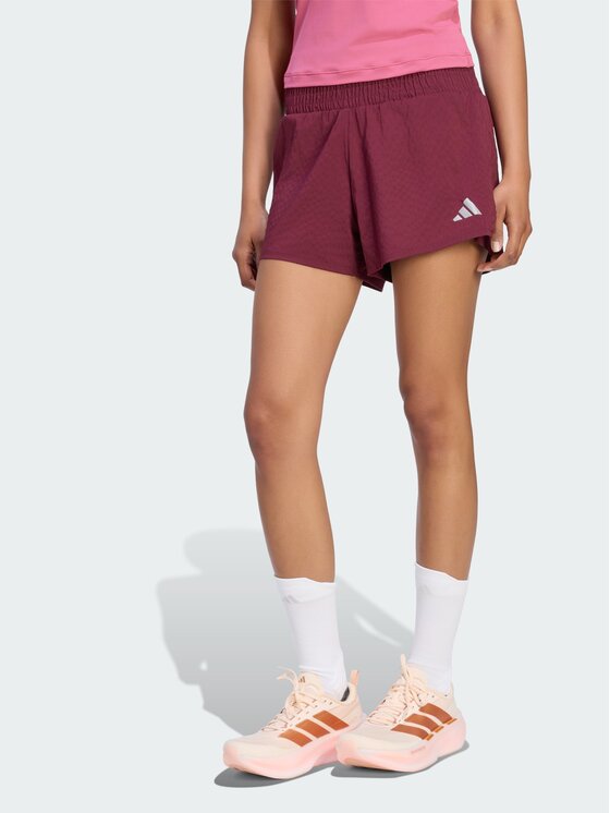 adidas adidas Szorty sportowe 158652 Czerwony Loose Fit