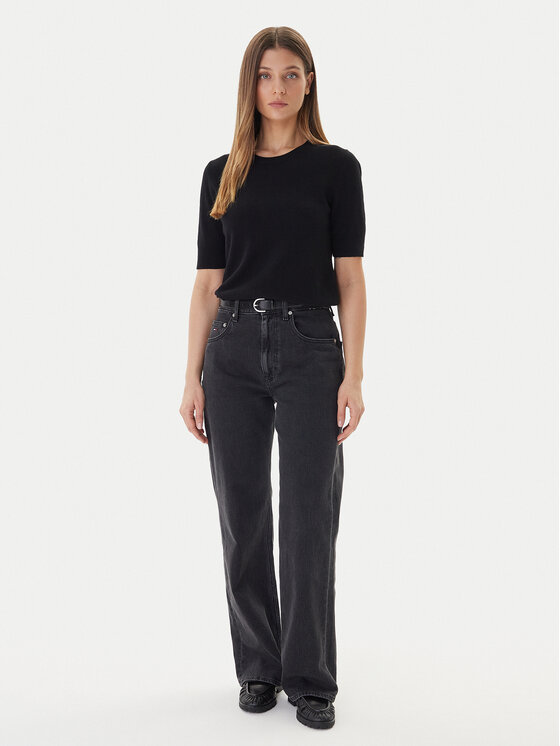 United Colors Of Benetton United Colors Of Benetton Megztinis 1002D10D2 Juoda Regular Fit