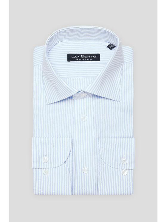 Lancerto Lancerto Koszula Signe KO073224000033 Niebieski Regular Fit