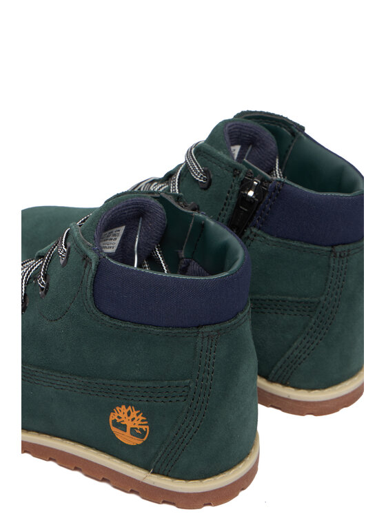 Timberland Timberland Auliniai batai Pokey Pine Mid Lace Up TB0A292EEY01 Žalia