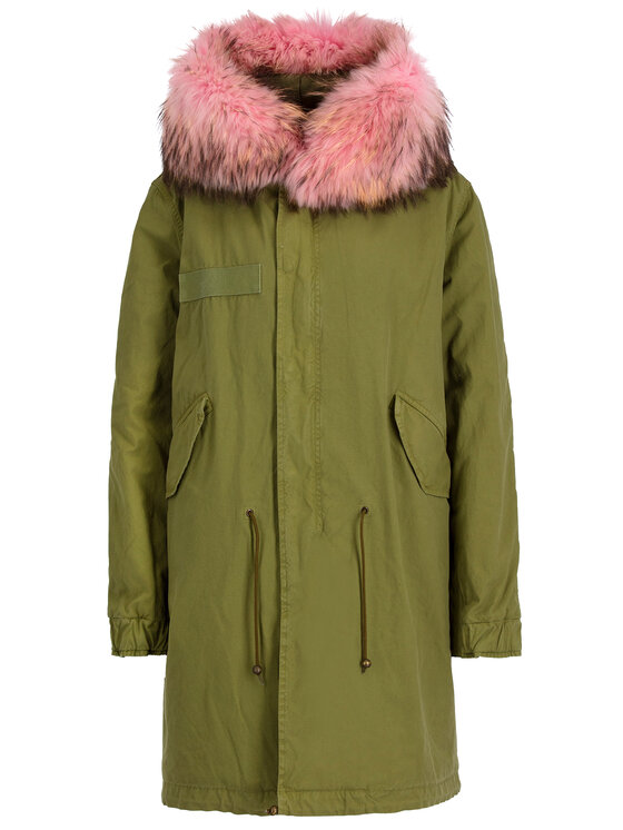 Mr & Mrs Italy Mr & Mrs Italy Parka 192PK1001S Roheline Regular Fit