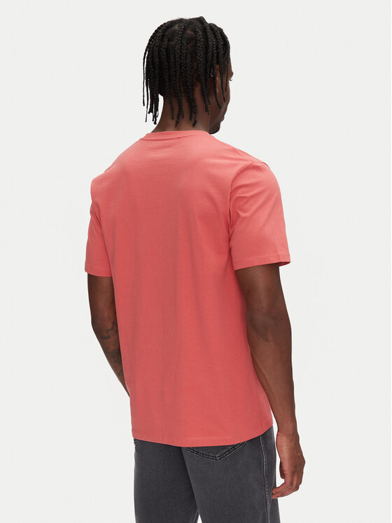 Wrangler Wrangler Marškinėliai Sign Off 112362687 Raudona Regular Fit