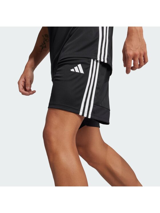 adidas adidas Szorty sportowe Performance Tiro 25 Essentials Czarny Regular Fit