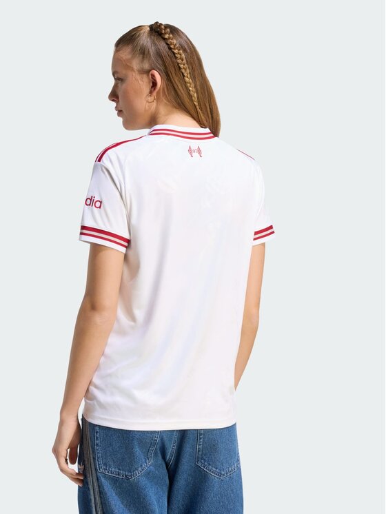 adidas adidas Koszulka techniczna 171844 Biały Regular Fit