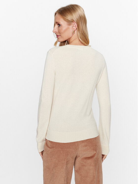 United Colors Of Benetton United Colors Of Benetton Sweater 10K1D107P Ekru Regular Fit