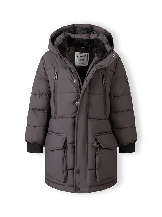 minoti minoti Kurtka zimowa 27coat117 Szary Regular Fit