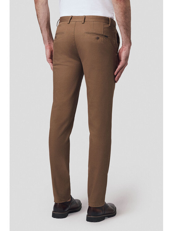 Lancerto Lancerto Chinosy Mikkeli SP082125000014 Beżowy Regular Fit
