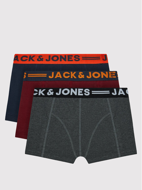 Jack&Jones Junior Súprava 3 kusov boxeriek Lichfield 12149294 Farebná
