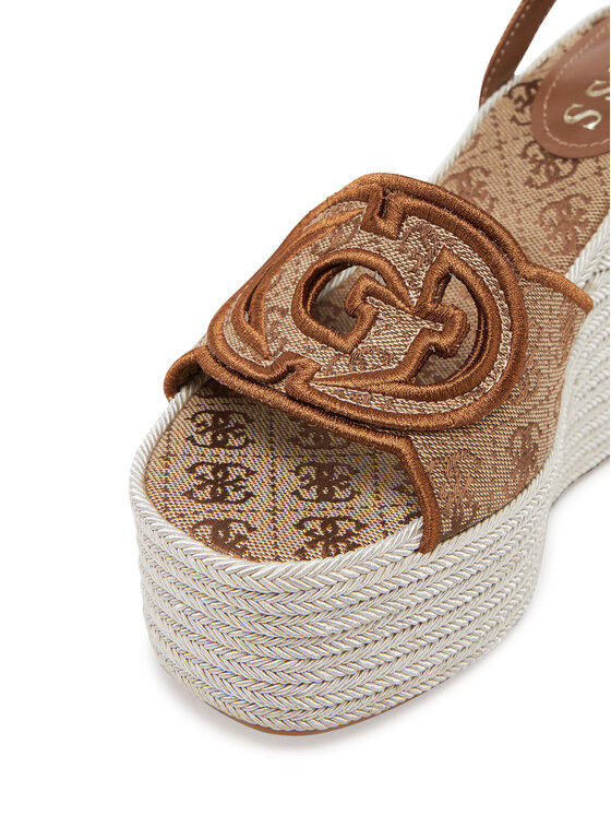 Guess Guess Espadryle FLJTEE FAL04 Beżowy