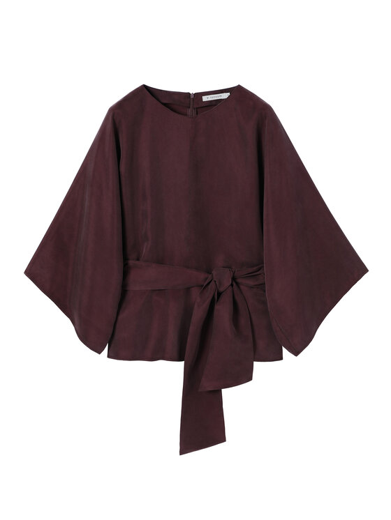 TATUUM TATUUM Bluzka LAMATI 1 Czerwony Loose Fit