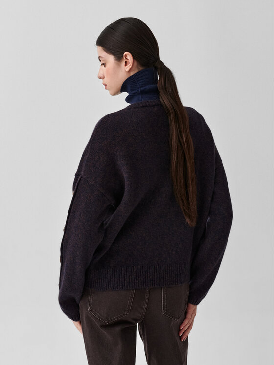 TATUUM TATUUM Sweter SOLIN 1 Brązowy Classic Fit