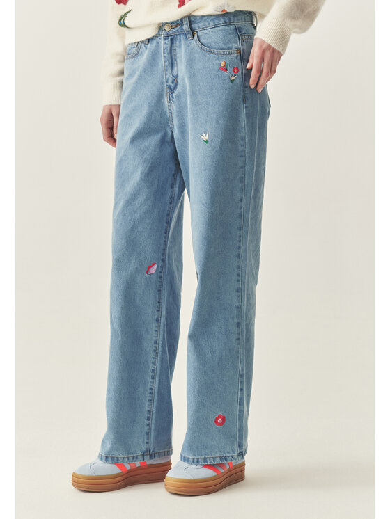 TATUUM Tatuum Jeansy LAKSIMO Niebieski Wide Fit