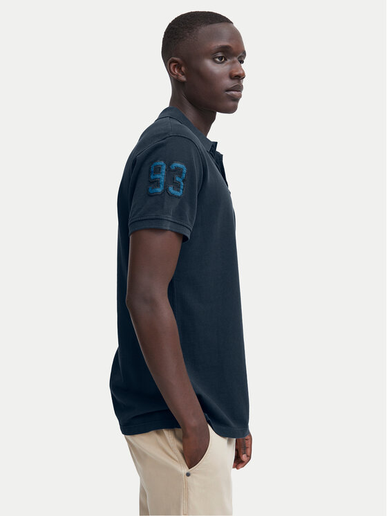 Blend Blend Polo 20716468 Tamnoplava Regular Fit