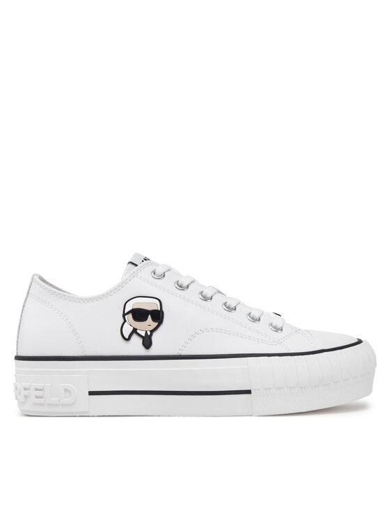 KARL LAGERFELD KARL LAGERFELD Plátěnky Kampus Max KL60425T Bílá