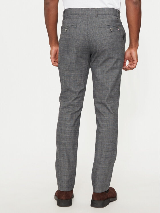 Hechter Paris Hechter Paris Chinosy 25855 142391 Szary Modern Fit