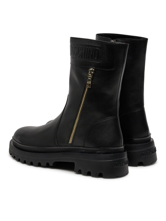 LOVE MOSCHINO LOVE MOSCHINO Botki JA24245G0LIA0000 Czarny