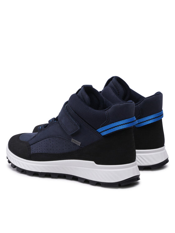 ECCO ECCO Sneakersy GORE-TEX Exostrike Kids 76194360159 Tmavomodrá