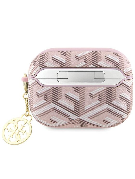 Guess Guess Etui na słuchawki AirPods Pro Różowy