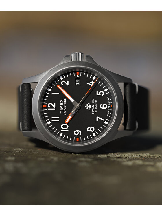 Timex Timex Hodinky TW2W78000 Čierna