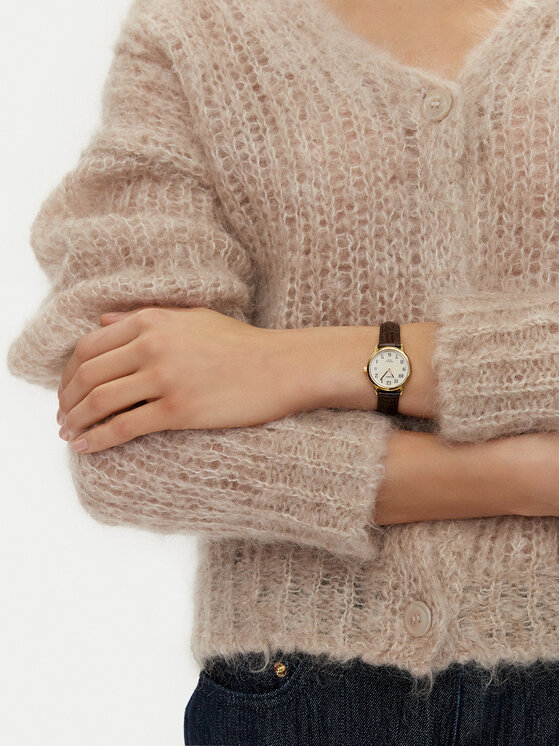 Timex Timex Годинник Easy Reader T20071 Коричневий